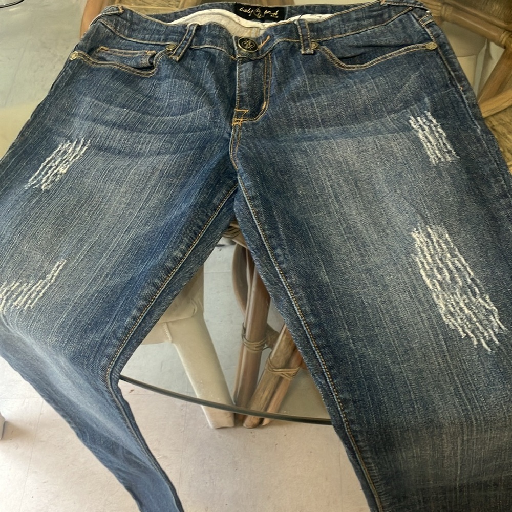 Baby Phat blue jeans size 13 excellent condition.